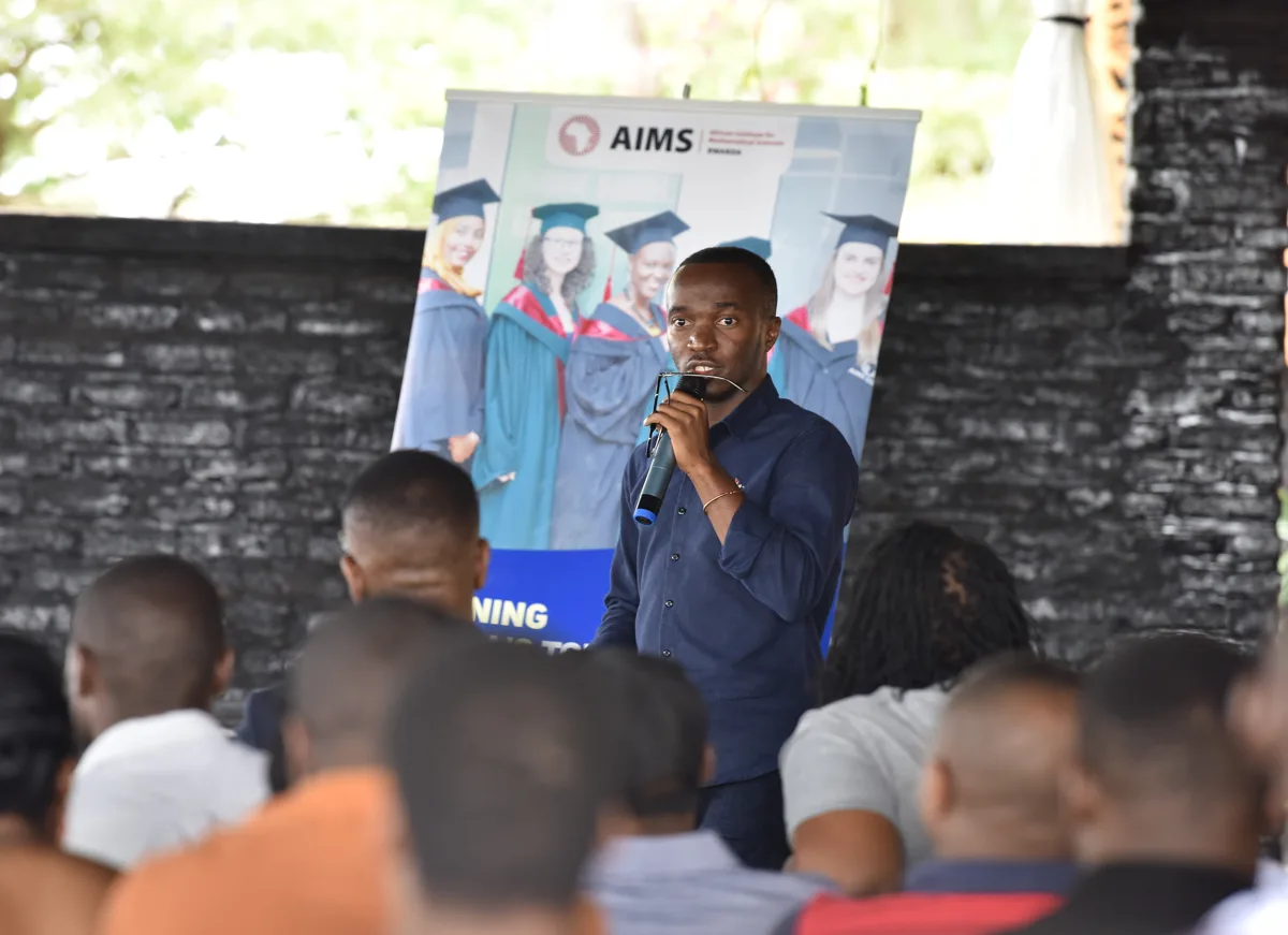 Speaking at an AIMS gathering