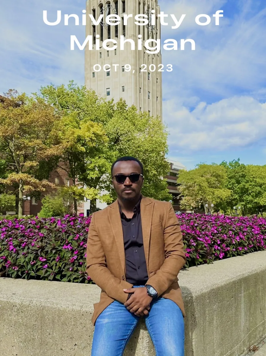 At the University of Michigan